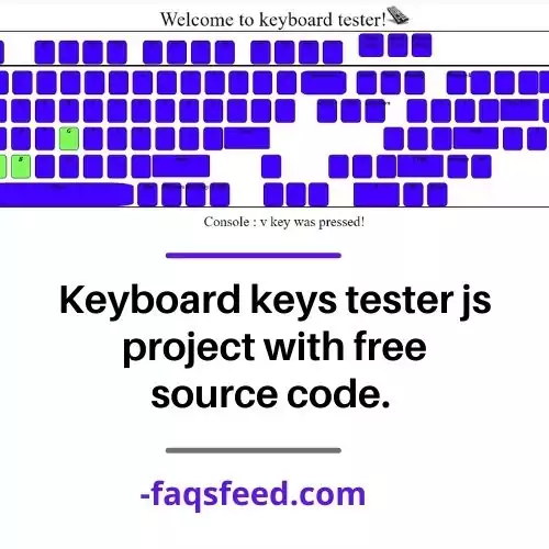 Keyboard tester project image