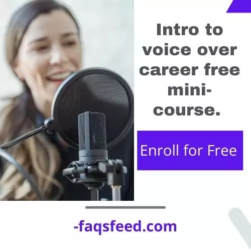 voice over career free mini-course