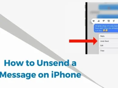 How to Unsend a Message on iPhone