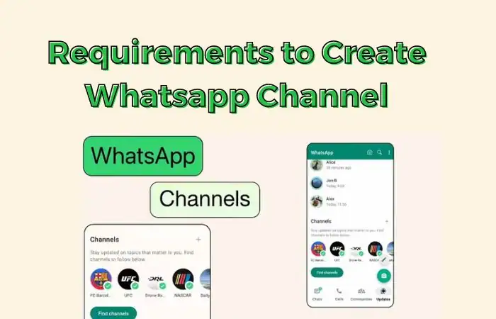 Requirements To Create a WhatsApp Channel