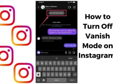 How to Turn Off Vanish Mode on Instagram